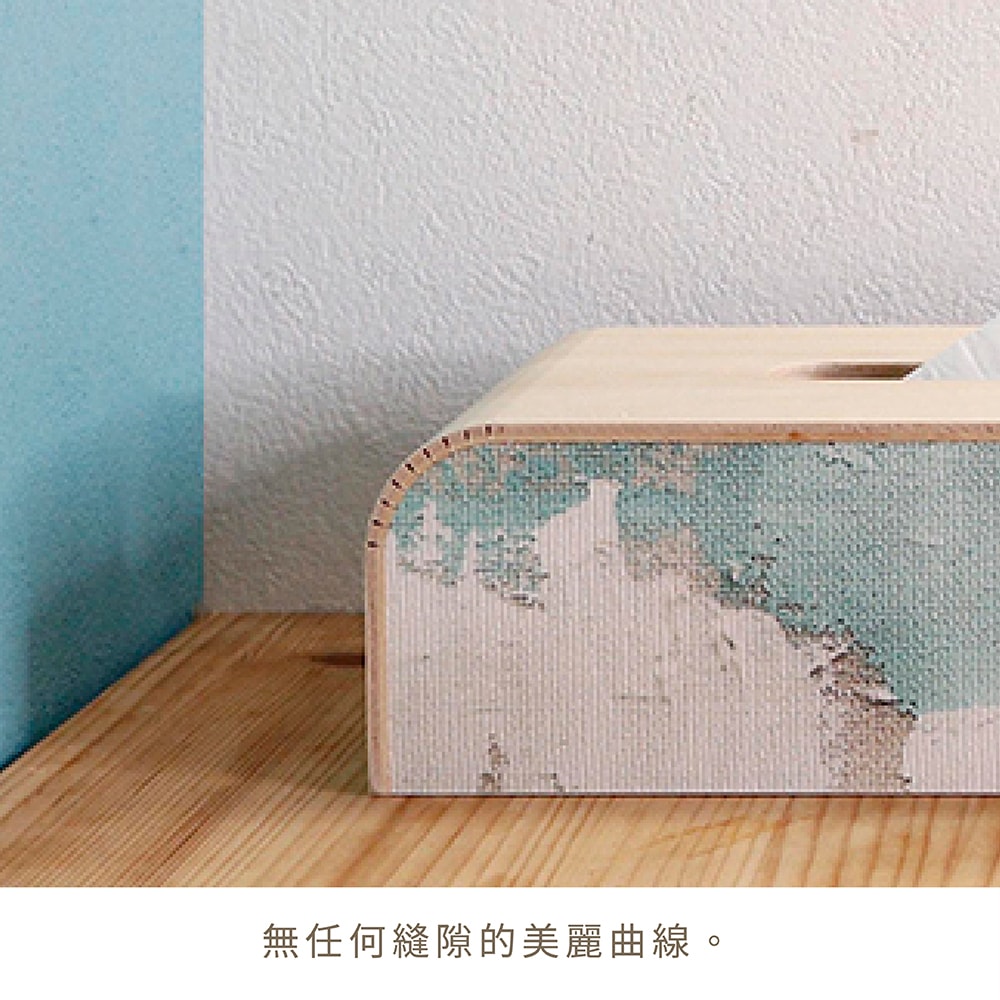 【yamato japan】繪畫風格木製面紙盒