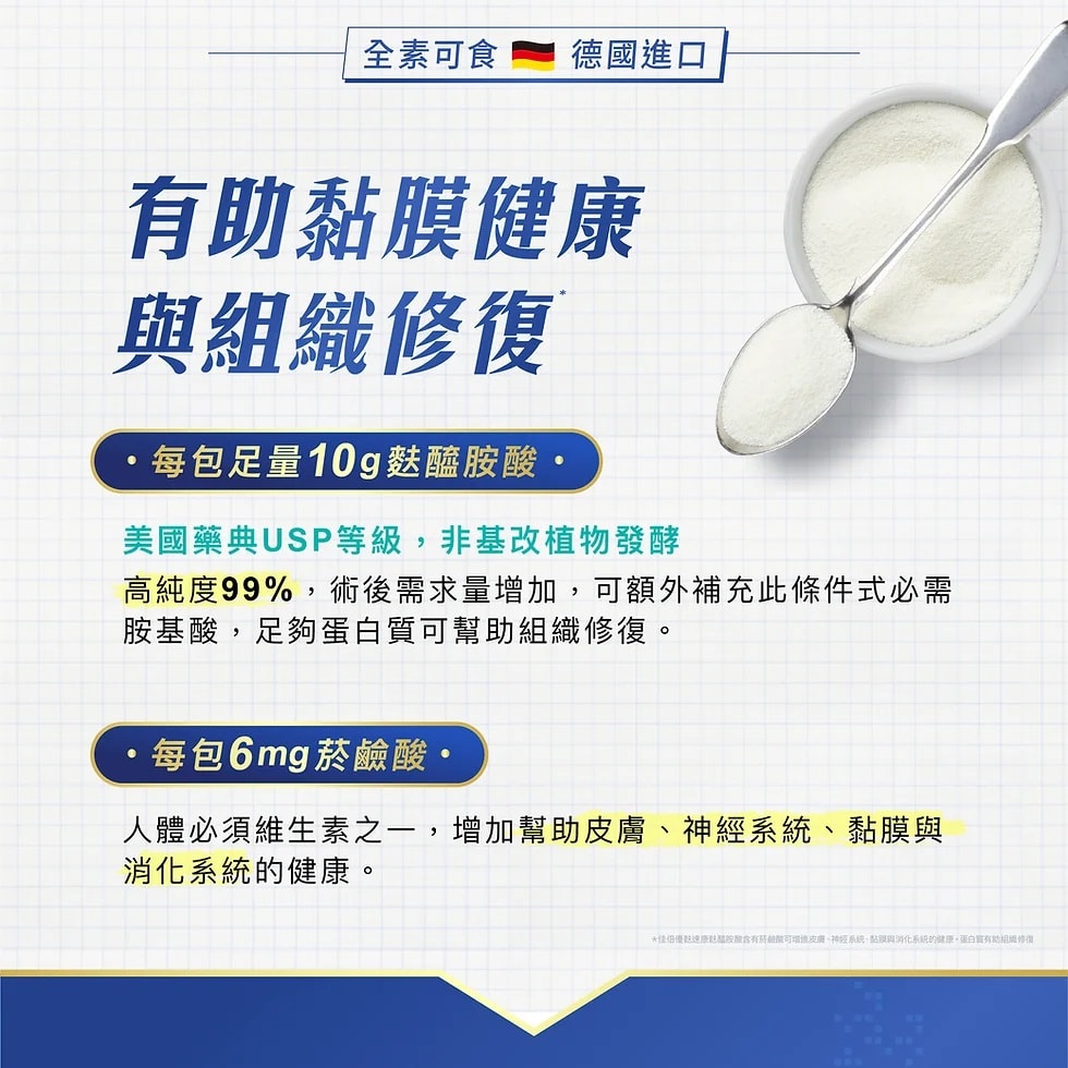 【佳倍優】麩速康 麩醯胺酸粉 14gx21包/盒