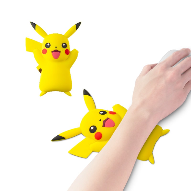 【BONE】寶可夢造型手腕墊 -皮卡丘/呆呆獸/樹才怪