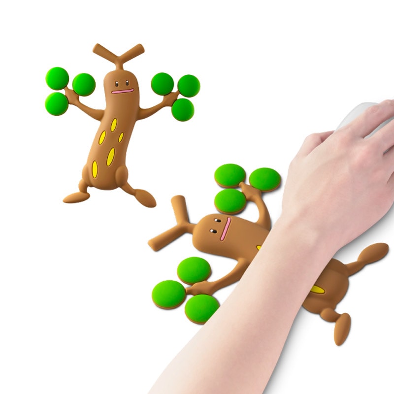 【BONE】寶可夢造型手腕墊 -皮卡丘/呆呆獸/樹才怪