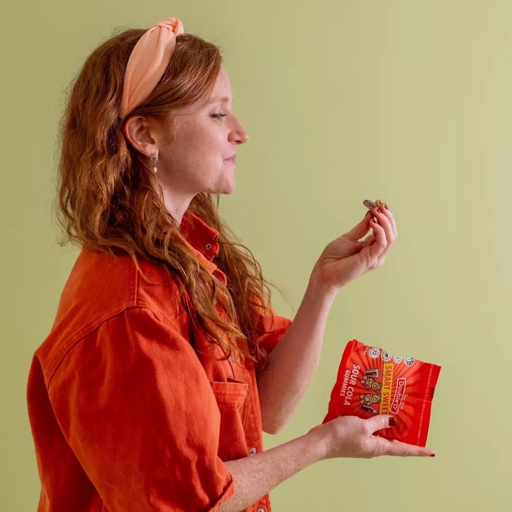 【澳洲DoubleD】無糖全素高纖軟糖—酸可樂(50g)