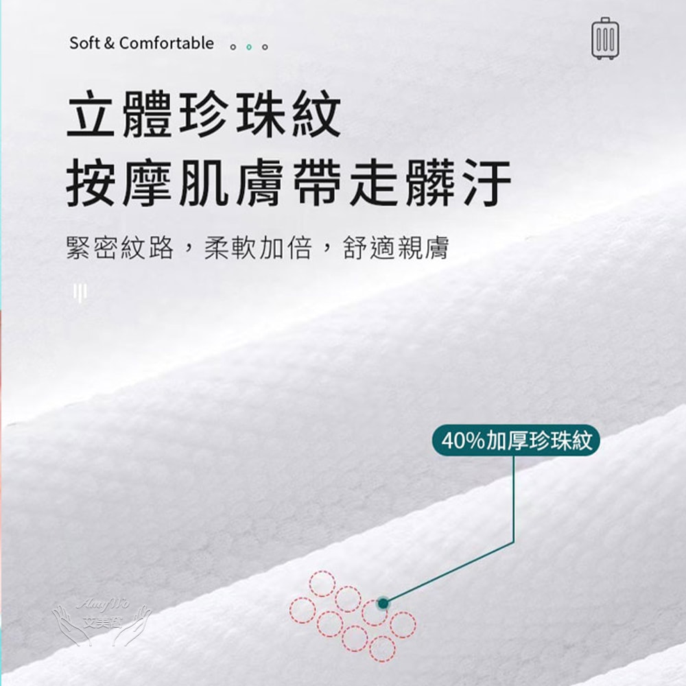 【Amywo 艾美窩】一次性加厚浴巾 一次性毛巾 免洗毛巾(3入組) 免洗浴巾 旅行浴巾 毛巾 拋棄式浴巾 拋棄式旅行用品 飯店 民宿 旅館