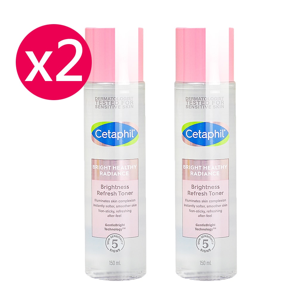 【Cetaphil 舒特膚】BHR淨白煥新化妝水150mlx2瓶