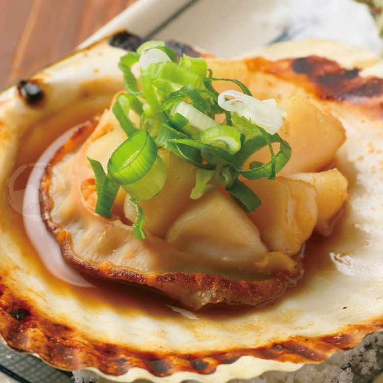 【勝崎生鮮】極鮮半殼扇貝5包組(300公克/1包)