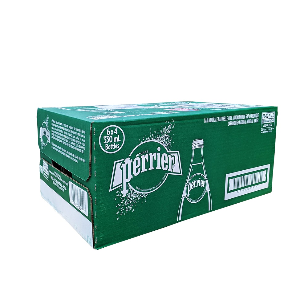 【Perrier 沛綠雅】氣泡礦泉水 玻璃瓶 330mlx24瓶/箱