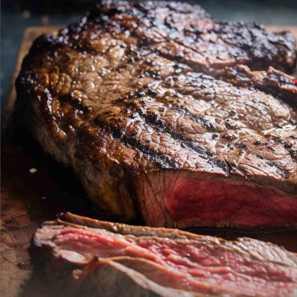 【漢克嚴選】藍絲帶安格斯黑牛嫩肩牛排15片組(120g±10% /片)