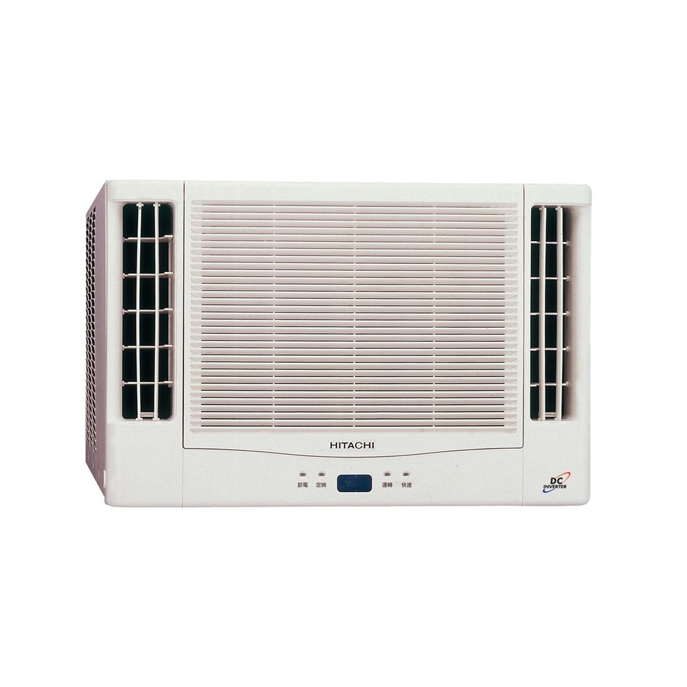 【HITACHI 日立】8-10坪一級能效雙吹式冷暖變頻窗型冷氣 RA-61NR