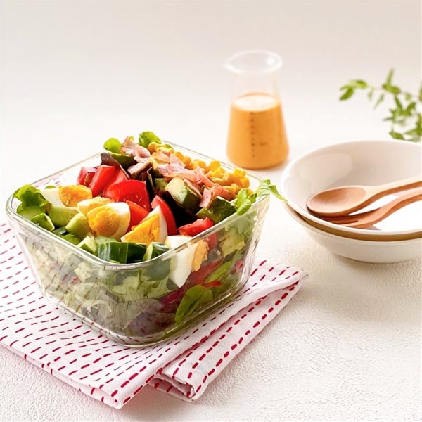 【iwaki】日本耐熱玻璃微波密封保鮮盒 方蓋/綠色 1L(原廠總代理)