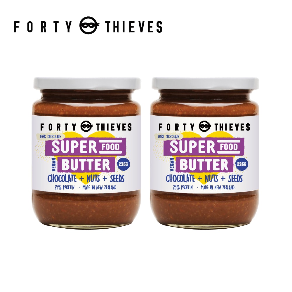 【壽滿趣】Forty Thieves紐西蘭頂級巧克力堅果醬(235gX2入)