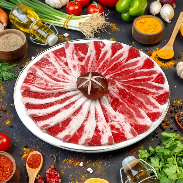 【好神】美國牛胸腹火鍋肉片(200g/盒)5盒