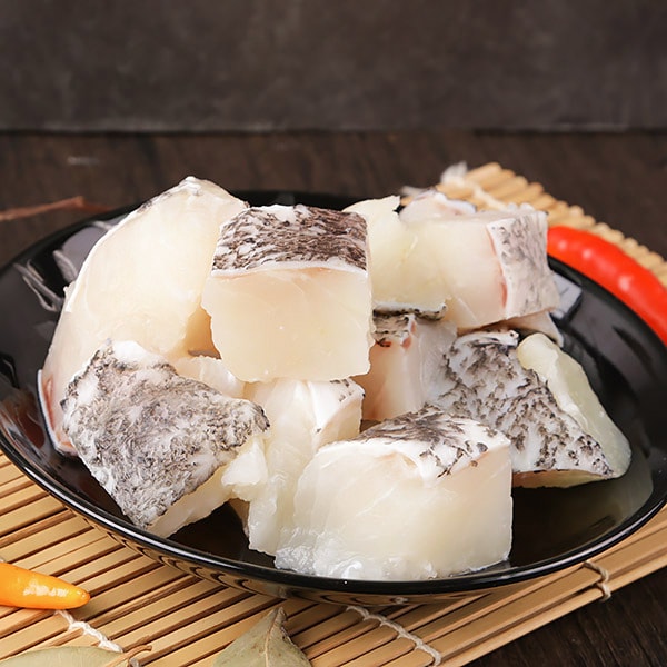 【梓官區漁會】頂級鑽石龍虎斑魚丁200g/包，共5包