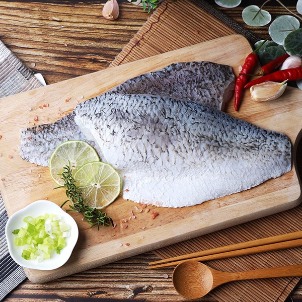 【梓官區漁會】嚴選金目鱸魚清肉12包組 (200g/包) | 無骨好料理 產後月子首選
