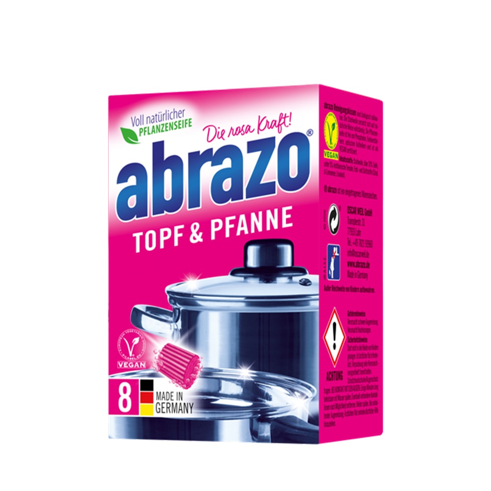 【abrazo】德國百年品牌 強力潔淨球(8入/盒)(3盒一組)