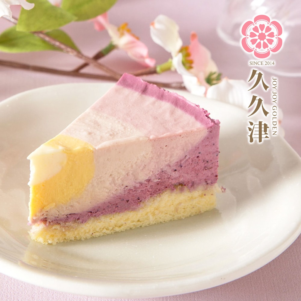 【久久津】繽紛馨情乳酪蛋糕(6吋 450g/盒 預購 無附刀叉盤)