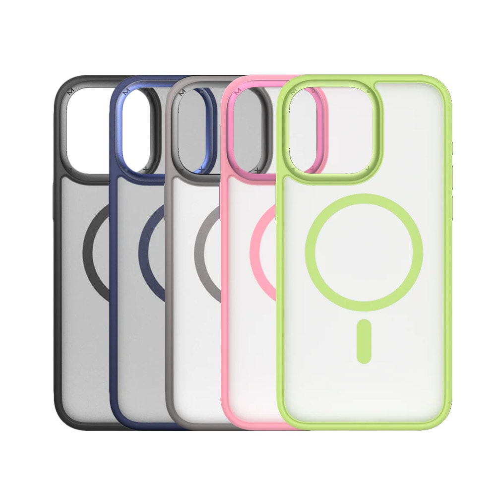 【Momax】iPhone 15系列 CaseForm PLAY 磁吸磨砂保護殼