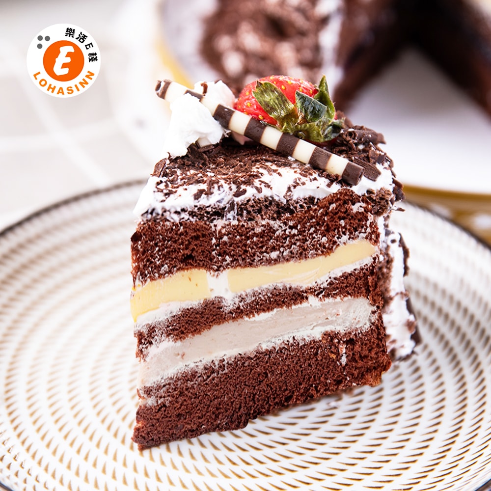 【樂活e棧】造型蛋糕-黑森林狂想曲蛋糕8吋x1顆(132613AKP0000242)(D+7出貨)