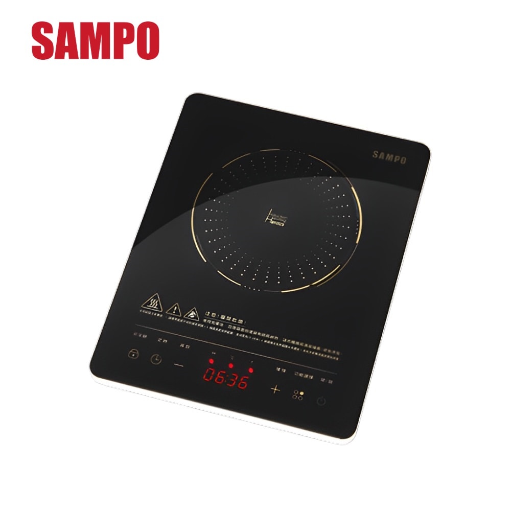 【SAMPO 聲寶】微電腦薄型IH變頻電磁爐KM-AA12Q -