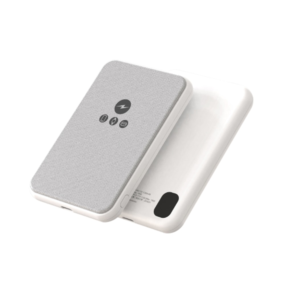 【POLYBATT】石墨烯銅導散熱 MagSafe磁吸三用快充行動電源 台灣製 LT001