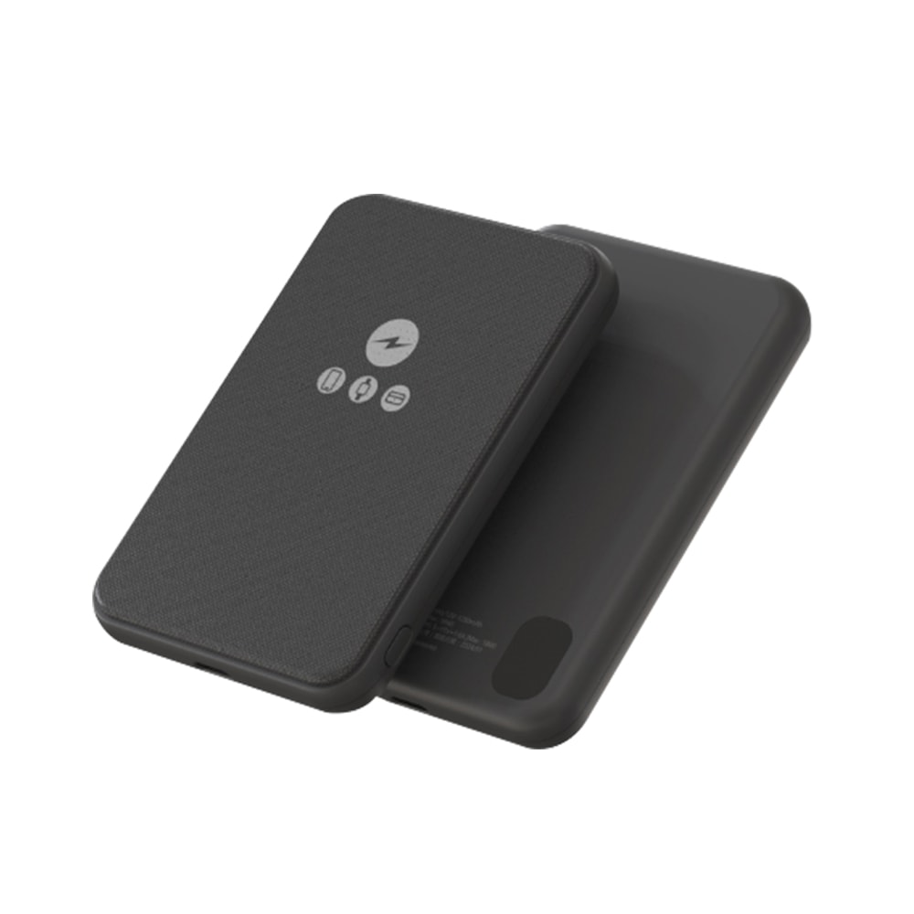 【POLYBATT】石墨烯銅導散熱 MagSafe磁吸三用快充行動電源 台灣製 LT001
