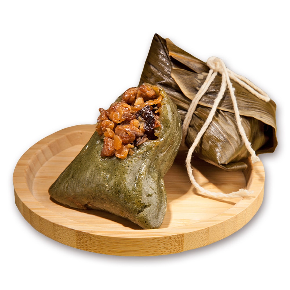【狀元油飯】艾草香菇粿粽_端午節肉粽(110gx7入/包)