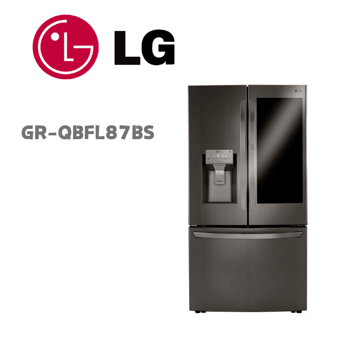 【LG 樂金】GR-QBFL87BS 821公升敲敲看門中門冰球冰箱 星夜黑(含基本安裝)