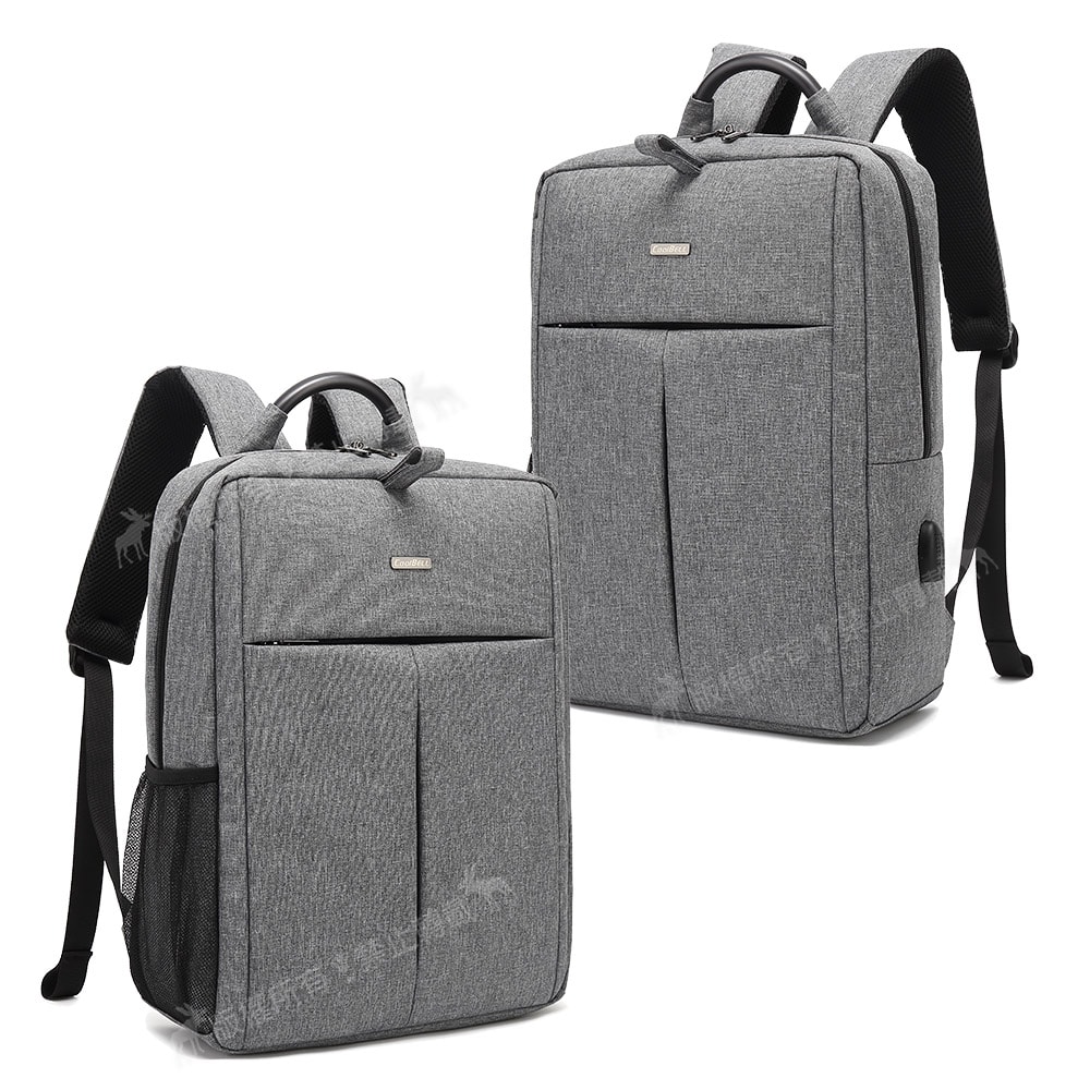 【J.S.優品】15.6吋 通勤日常 防潑水MacBook學生書包 上班族平板筆電後背包