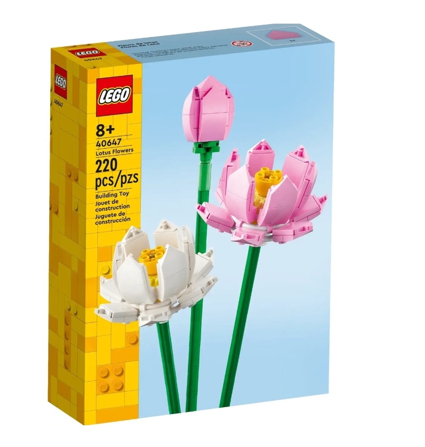 【LEGO 樂高】磚星球〡 40647 特殊盒組 蓮花 Lotus Flowers
