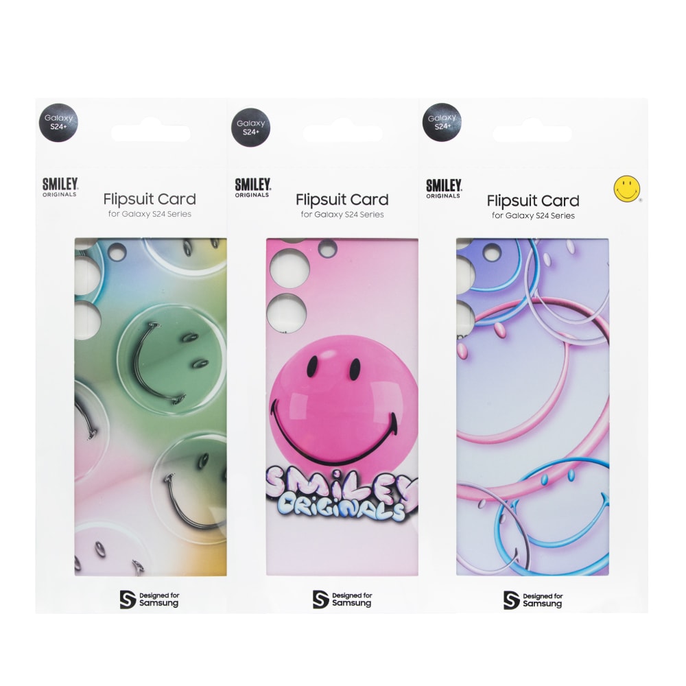 【Samsung 三星】Galaxy S24+ 5G Smiley 原廠主題感應卡 (GP-TOS926)