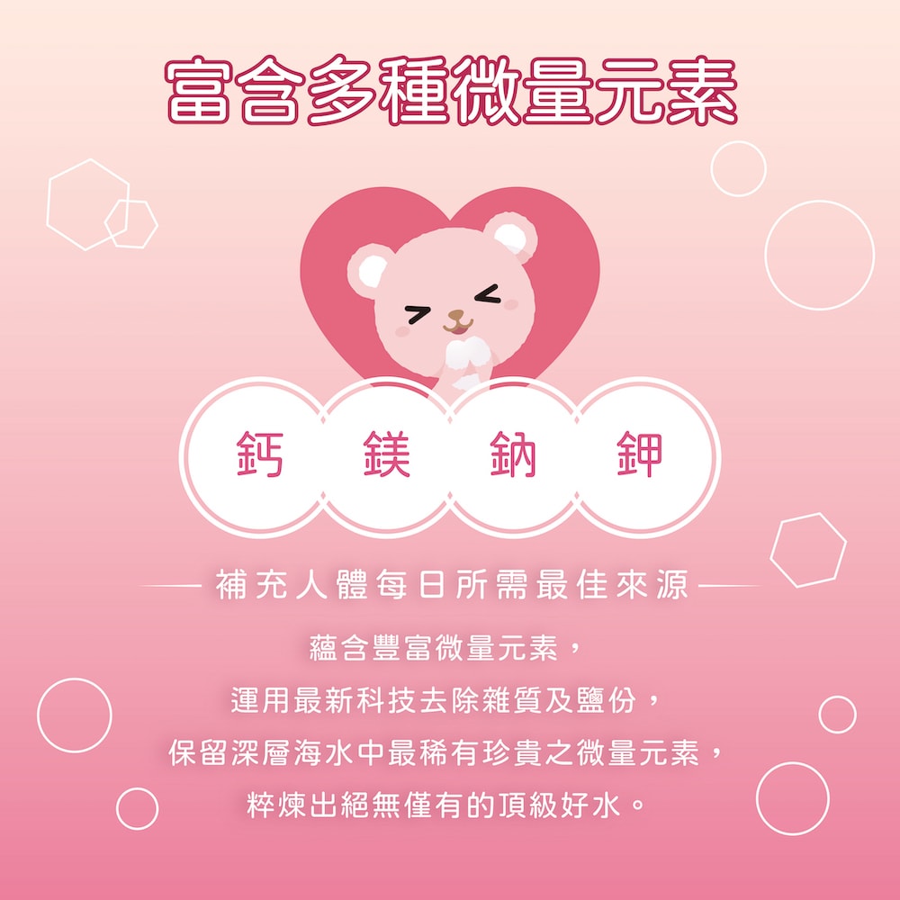 【D618】100%海洋深層水420ml(24瓶/箱)