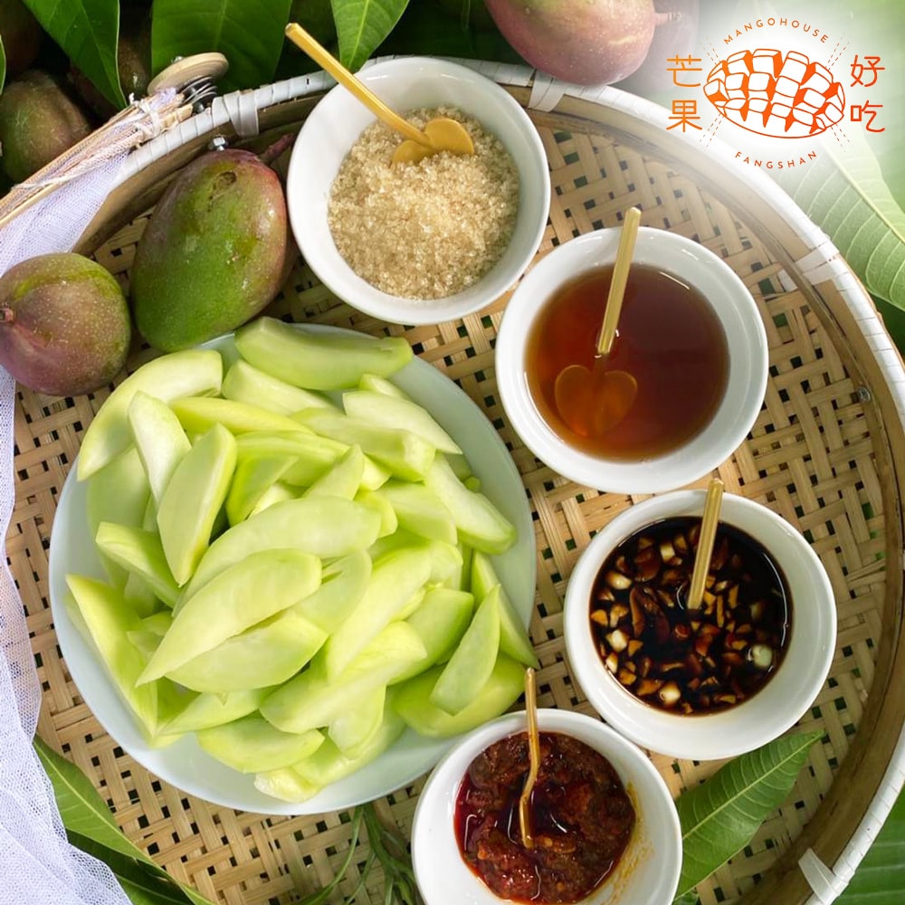 【吉晟嚴選】MANGOHOUSE愛文芒果青冰4盒組(500g/盒 固形物300g)