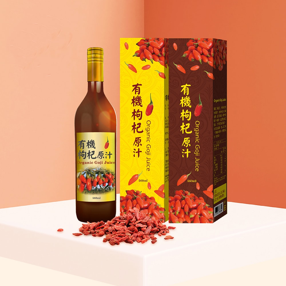 【枸杞家園】杞枸家園 有機認證枸杞560mlx2瓶(加贈送一盒30mlX1包)