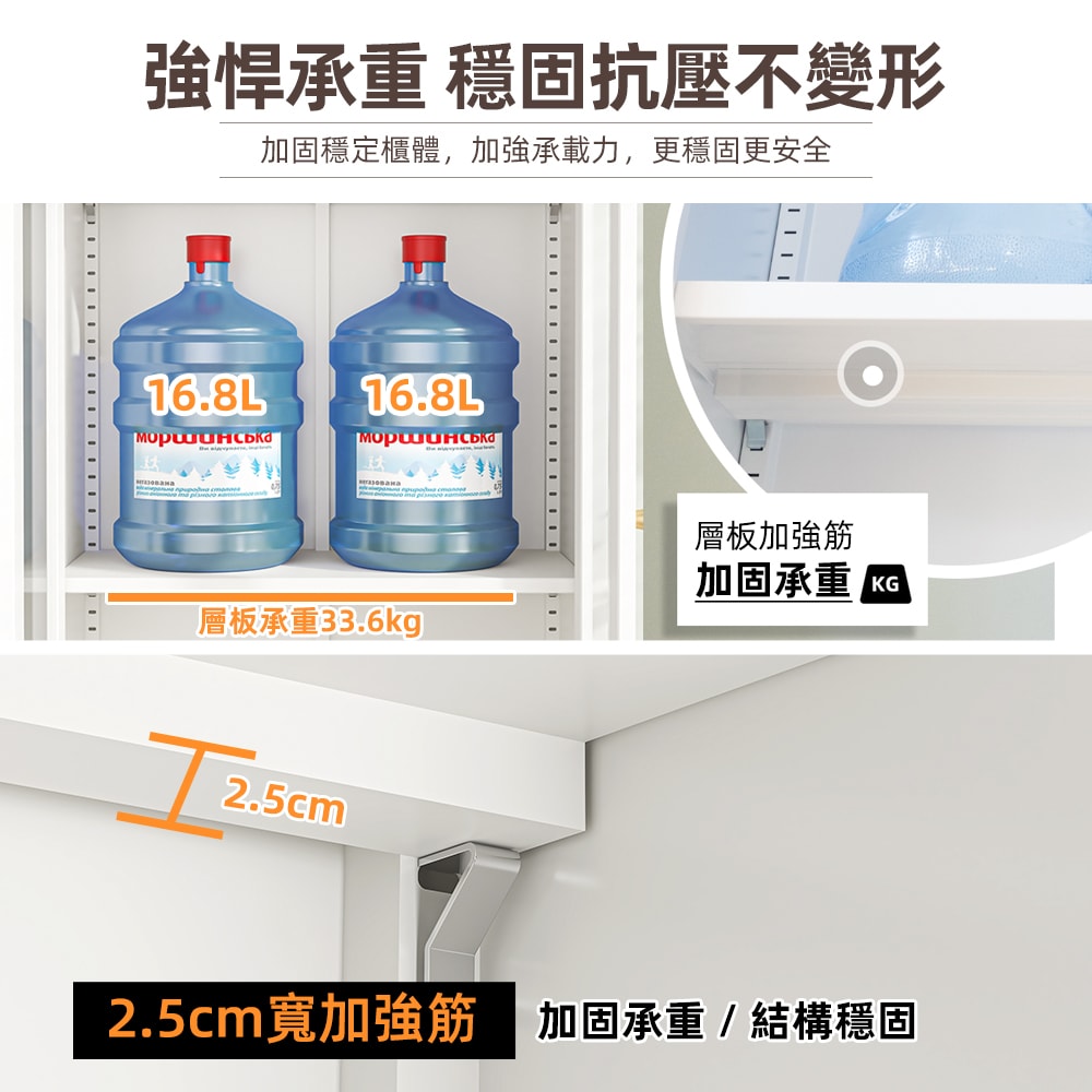 【慢慢家居】雙門款-全碳鋼超耐重現代簡約收納櫃展示櫃書櫃 (鐵藝收納櫃 儲物櫃 鋼化玻璃櫃門)