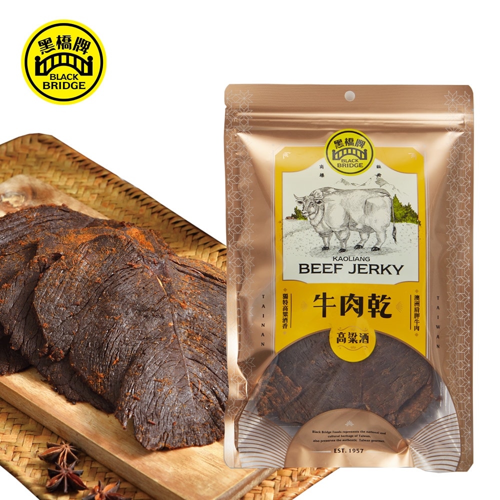 【黑橋牌】享口福牛轉好運免運禮盒(黑豬厚燒條子肉乾+特製肉乾+高粱酒牛肉乾)(預計2026/4/21開始陸續出貨)