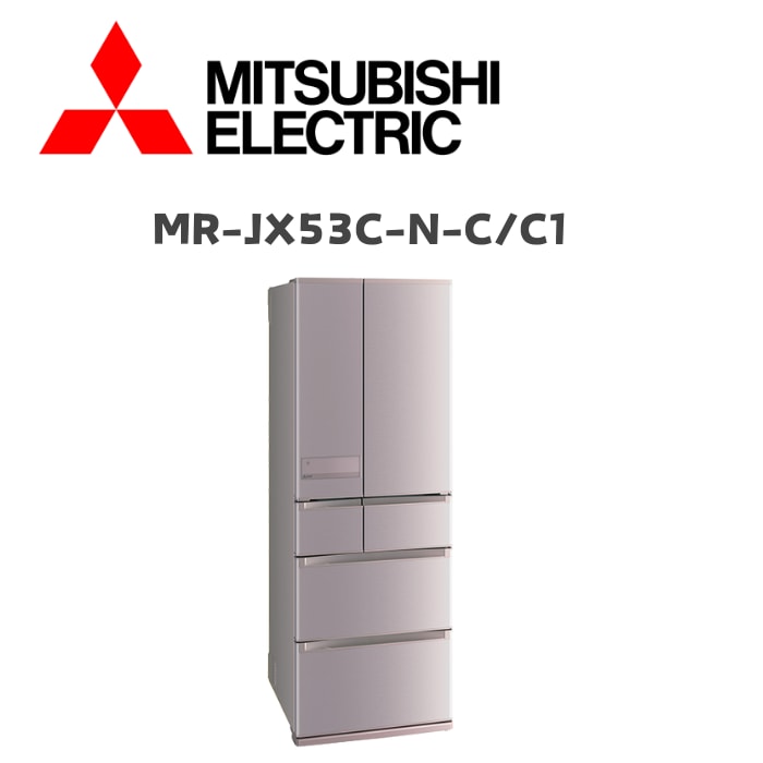 【MITSUBISH三菱電機】MR-JX53C-N-C/C1 525公升日製六門變頻冰箱 玫瑰金(含基本安裝)
