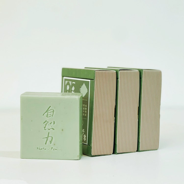 【TEAPOWER 茶寶】靜心艾草檀香皂100g (5入組)