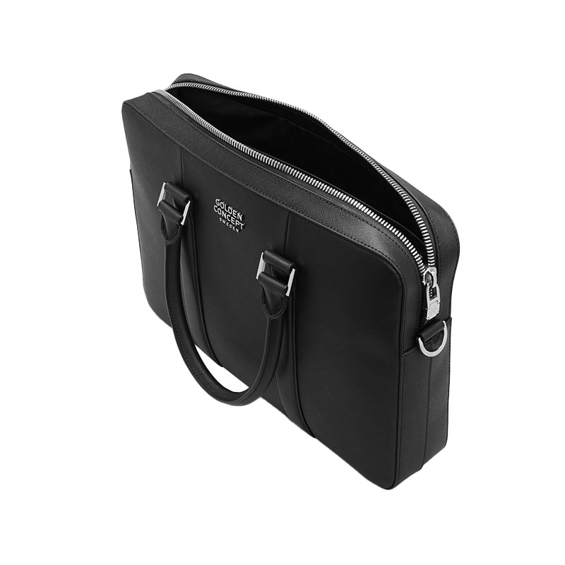 【Golden Concept】Saffiano Leather 十字壓紋牛皮公事包 小牛皮公事包