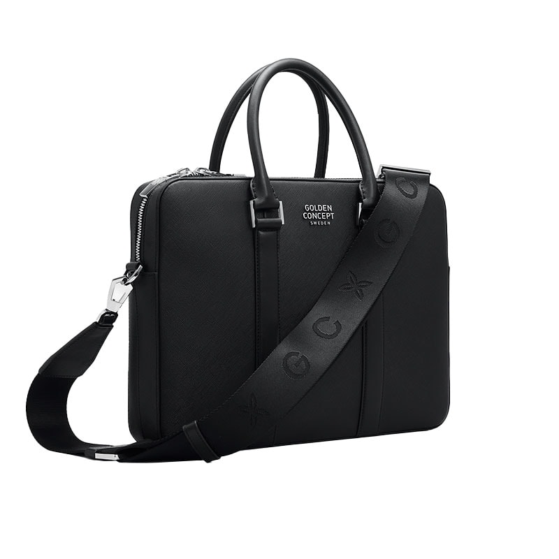 【Golden Concept】Saffiano Leather 十字壓紋牛皮公事包 小牛皮公事包