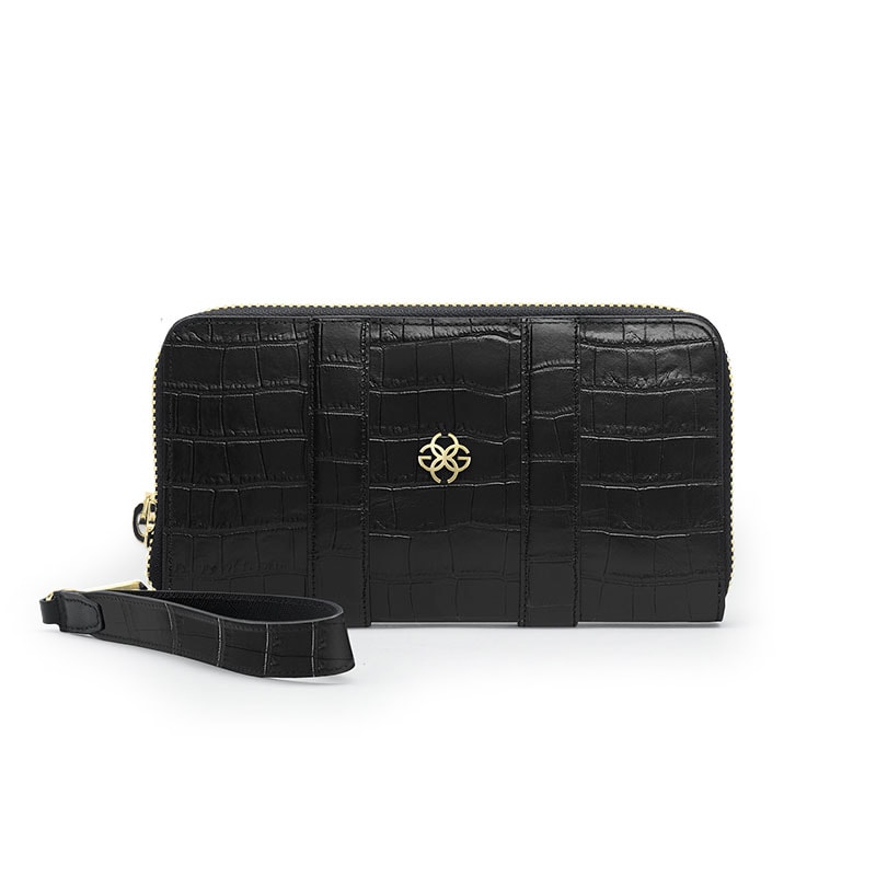 【Golden Concept】Croco Embossed 鱷魚紋壓花皮革手拿包 手拿包