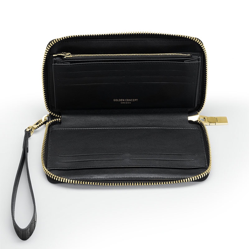 【Golden Concept】Croco Embossed 鱷魚紋壓花皮革手拿包 手拿包