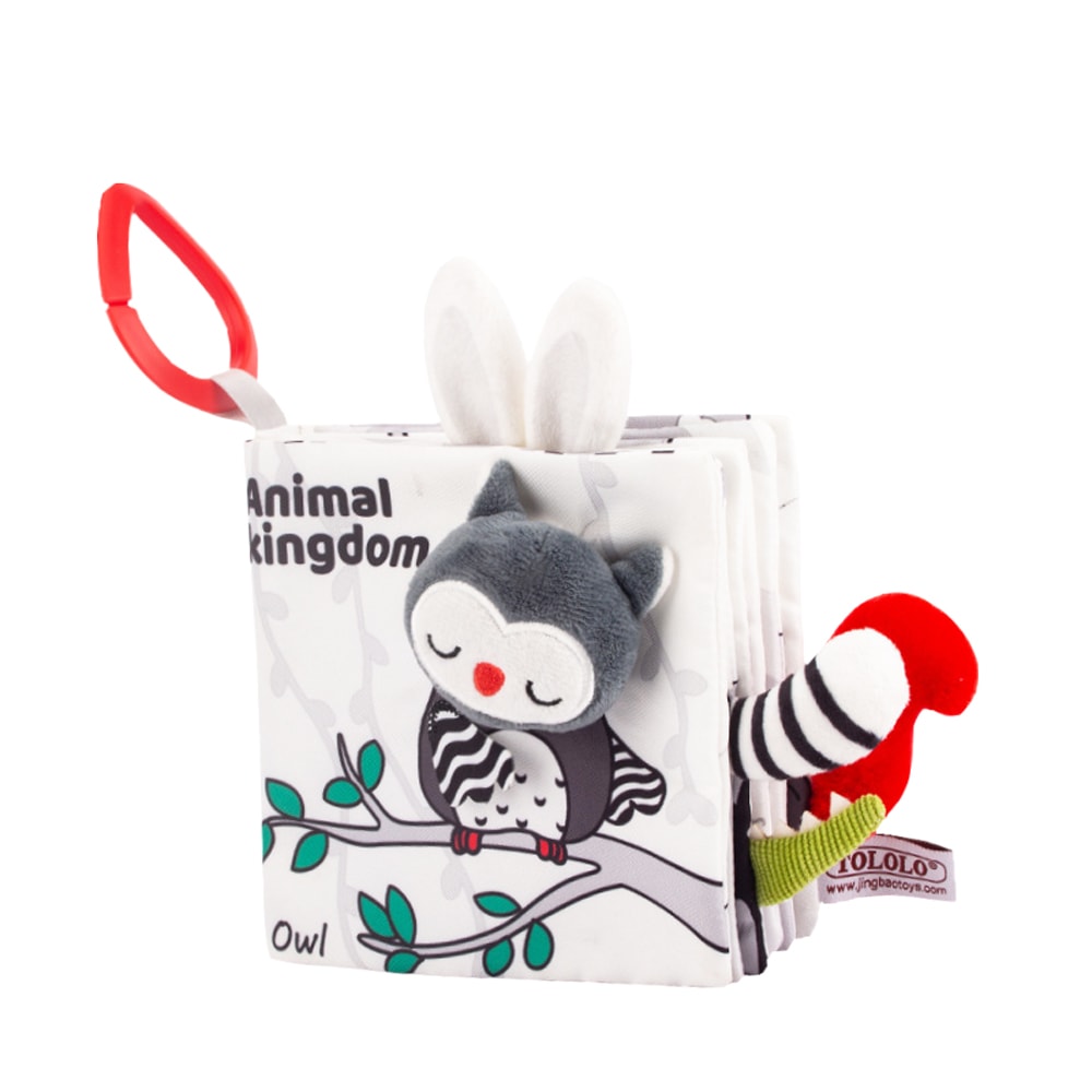 【Ocean Baby】黑白布書(嬰幼兒布書/布書/寶寶/互動/學習/遊戲書/寶寶互動學習/啟蒙教材)