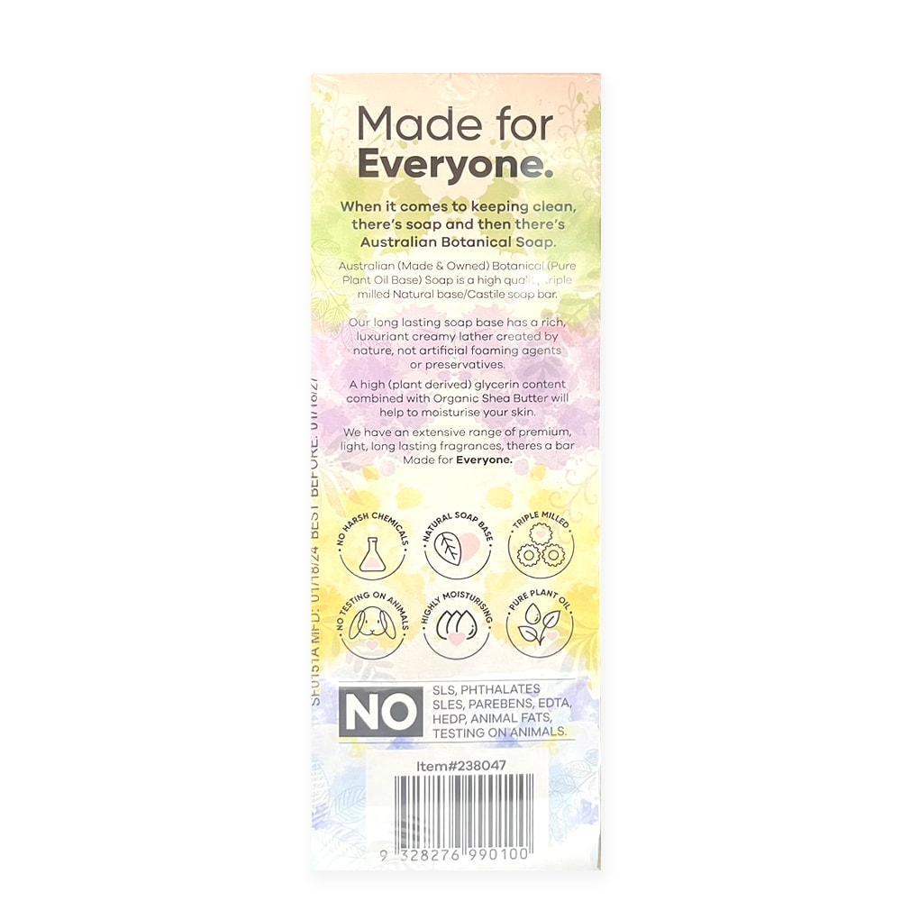 【Australian Botanical Soap】澳洲製植物精油香皂 200g x 8入