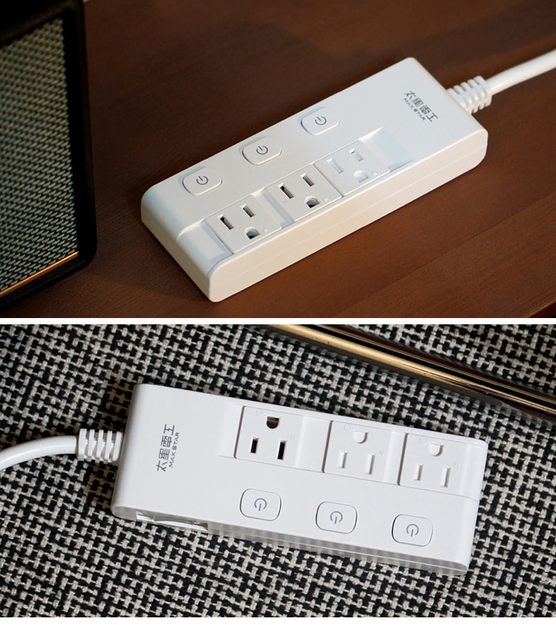 【太星電工】蓋安全四開三插滑蓋電腦線/3P 6尺 OCJ43306