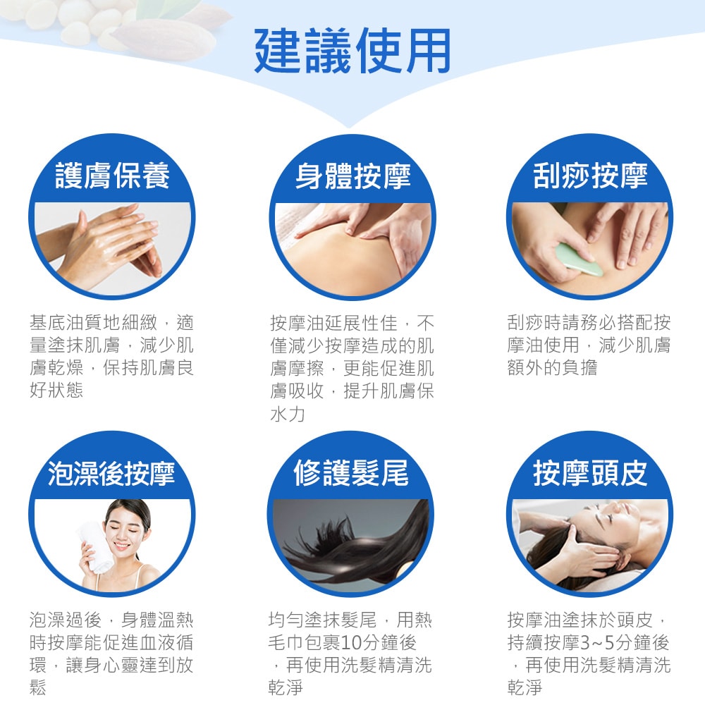 【ANDZEN】安得仁 天然草本按摩油/按摩精油160ml-優質無香味(可自行添加精油調配)