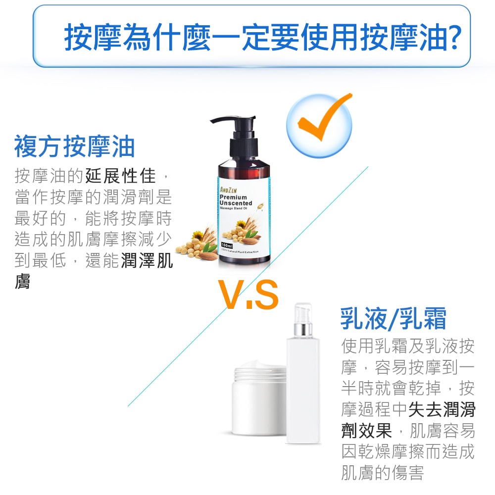 【ANDZEN】安得仁 天然草本按摩油/按摩精油160ml-優質無香味(可自行添加精油調配)