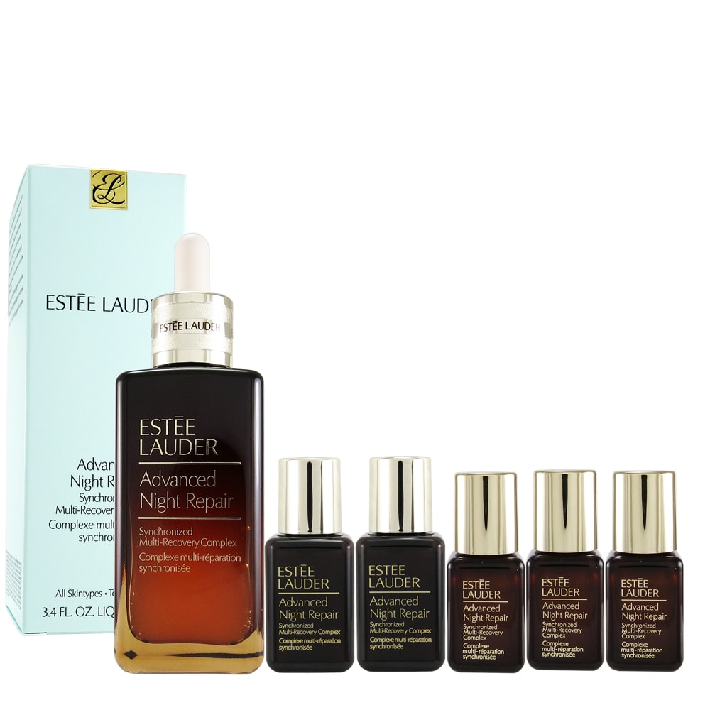 【Estee Lauder 雅詩蘭黛】雅詩蘭黛 特潤超導全方位修護露100mlx1+特潤超導全方位修護露15mlx2+特潤超導全方位修護露7mlx3