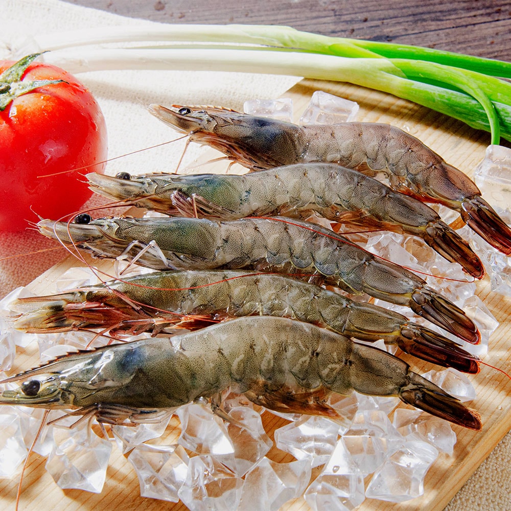 【鮮綠生活】鮮凍白蝦共6盒 (規格41/50，600g/盒，約25~28隻)