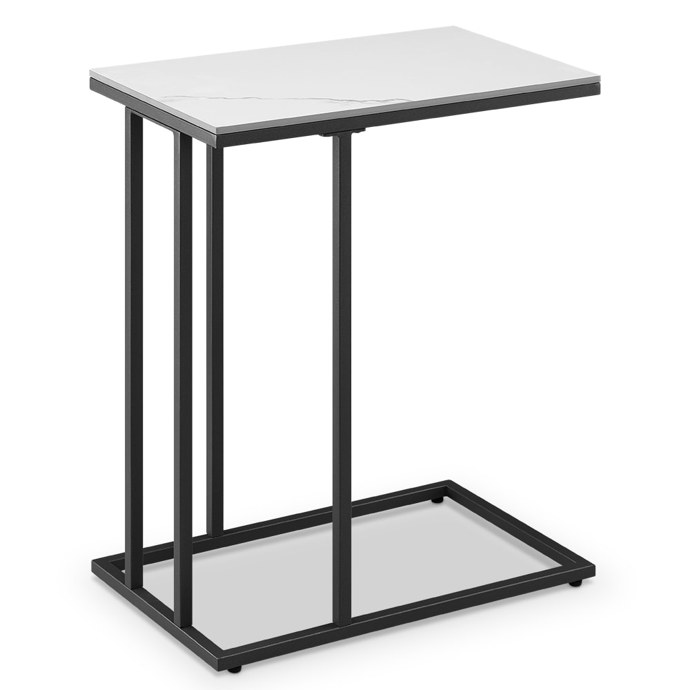 【Hampton 漢汀堡】馬克岩板沙發邊桌