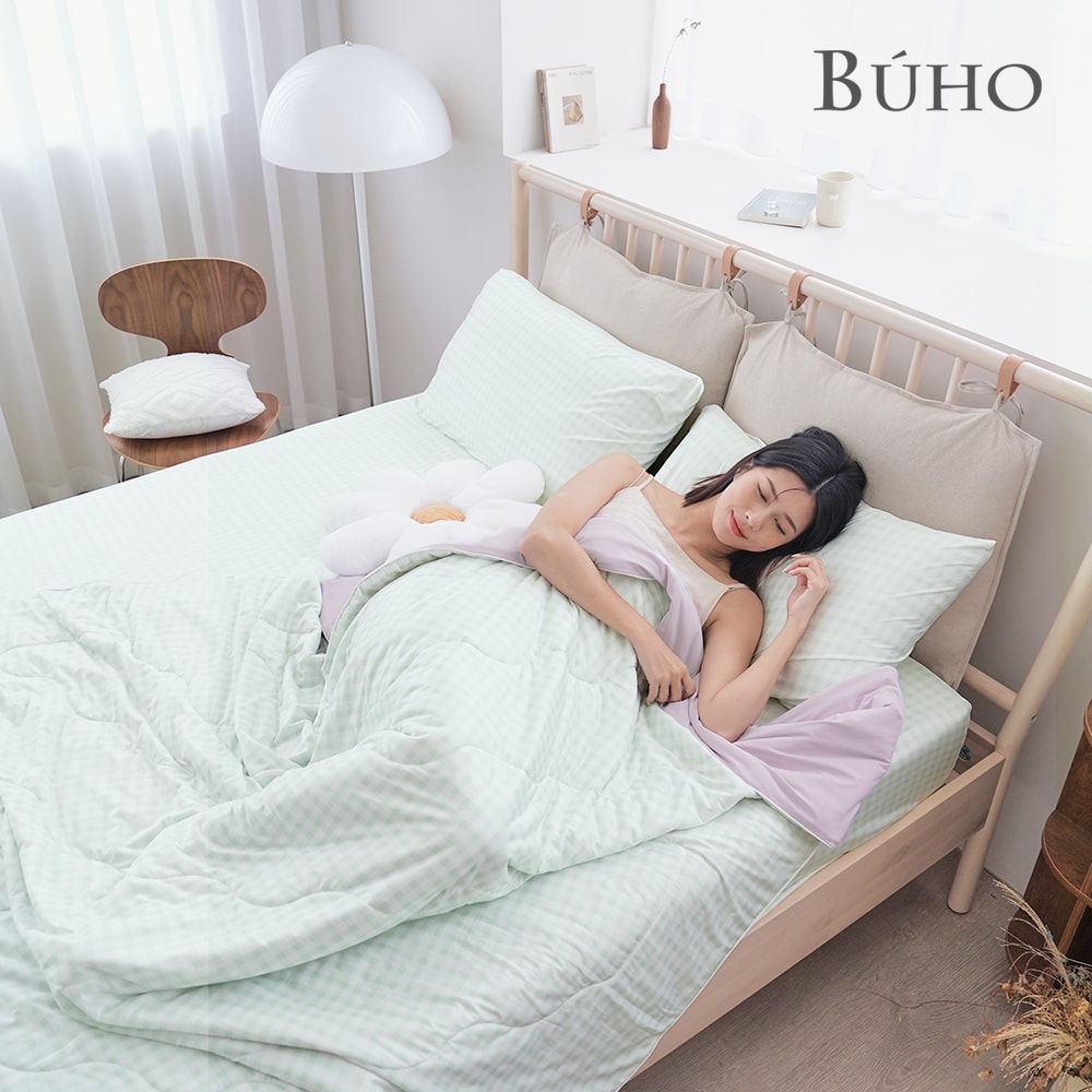 【BUHO 布歐】BUHO 激凍冰紗涼感竹纖維涼被-單人150x200cm