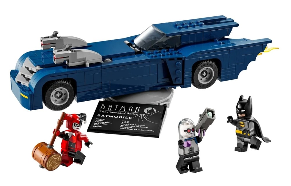 【LEGO 樂高】磚星球〡 76274 蝙蝠俠系列 蝙蝠俠與蝙蝠車vs.小丑女及急凍人 Batman™ with the Batmobile™ vs. Harley Q