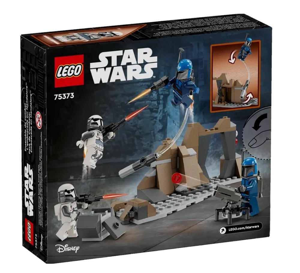【LEGO 樂高】磚星球〡 75373 星際大戰系列 曼達洛伏擊  Ambush on Mandalore™ Battle Pack(8/1開始出貨)